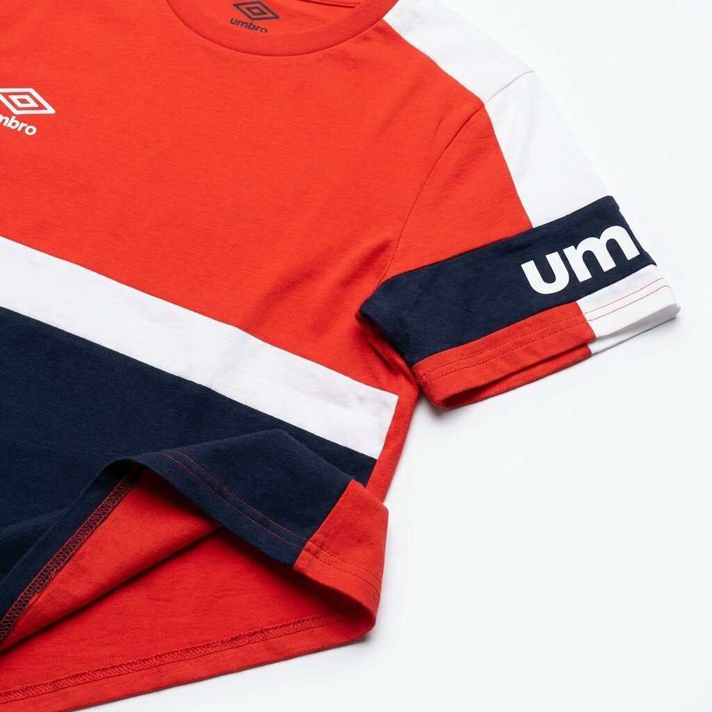 T-SHIRTS UMBRO ORIGINAL HOMME ROUGE COTON 5
