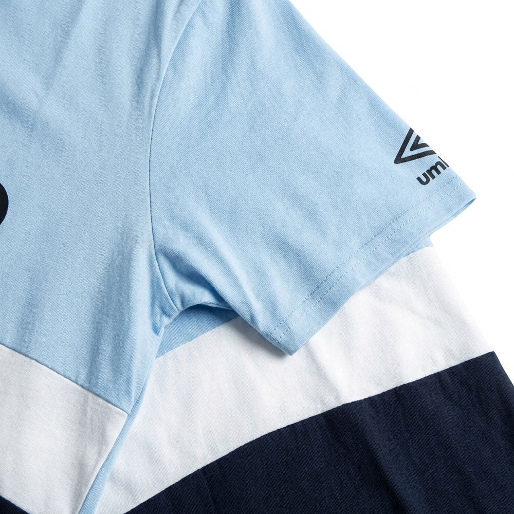 T-SHIRTS UMBRO ORIGINAL HOMME BLEU CIEL COTON 3