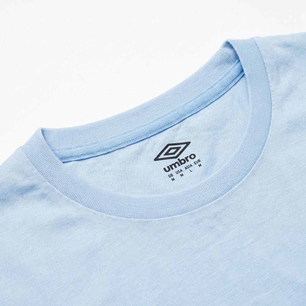 T-SHIRTS UMBRO ORIGINAL HOMME BLEU CIEL COTON 3