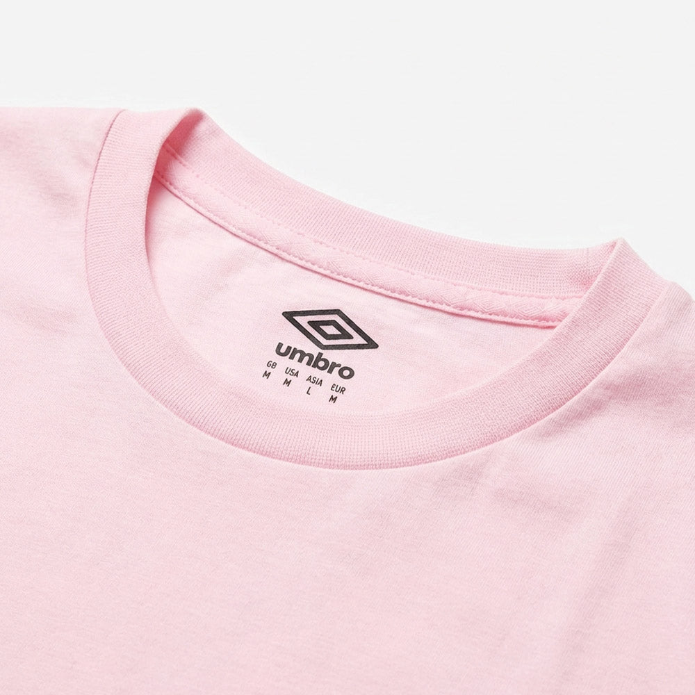T-SHIRTS UMBRO ORIGINAL HOMME ROSE COTON 2