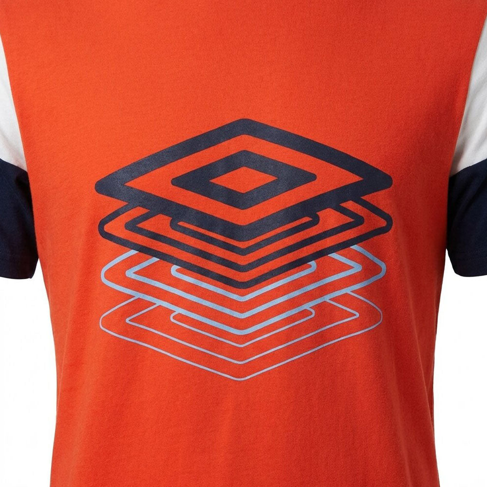 T-SHIRTS UMBRO ORIGINAL HOMME ROUGE COTON 2