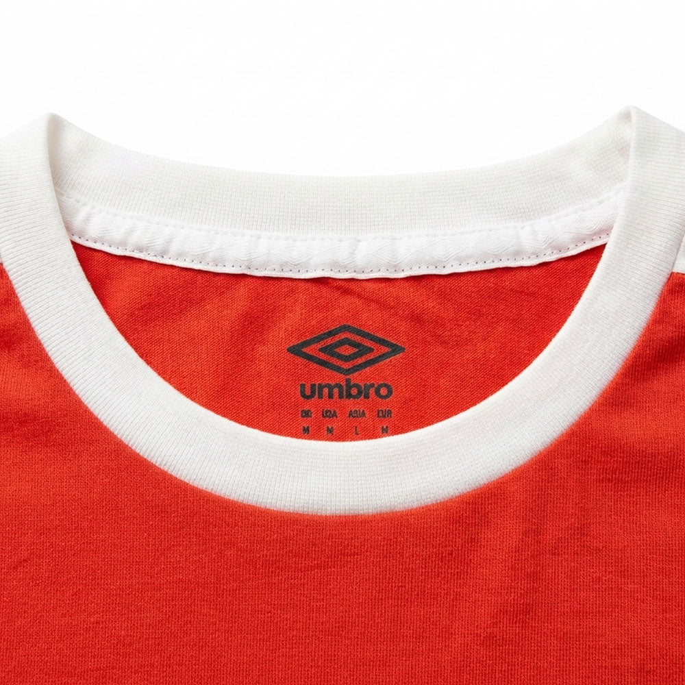 T-SHIRTS UMBRO ORIGINAL HOMME ROUGE COTON 2