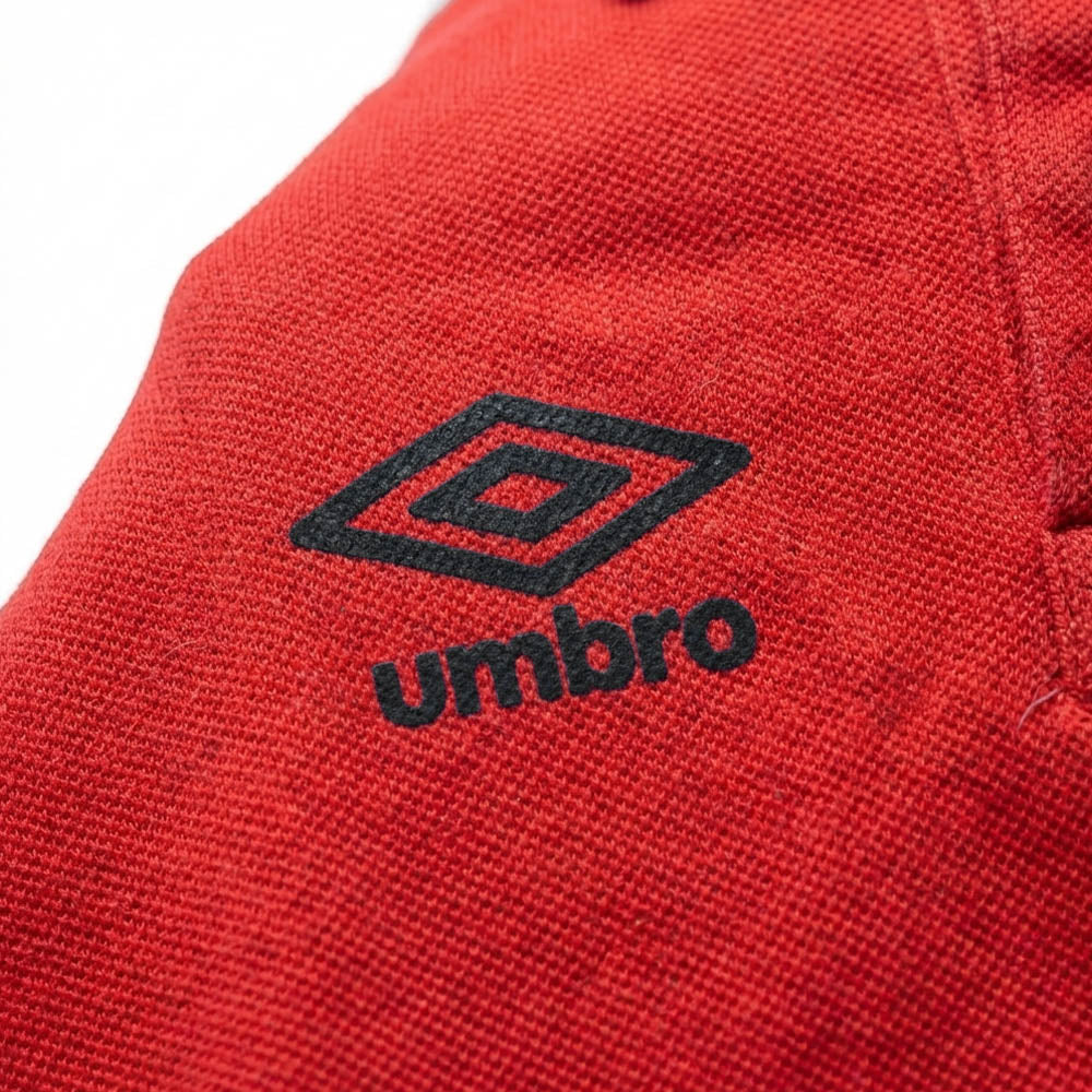 POLOS UMBRO ORIGINAL HOMME ROUGE COTON 1