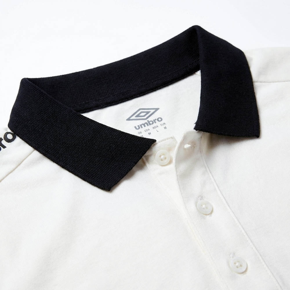 POLOS UMBRO ORIGINAL HOMME BLANC COTON 4