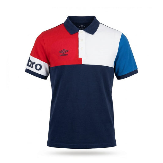 POLOS UMBRO ORIGINAL HOMME BLEU COTON 4