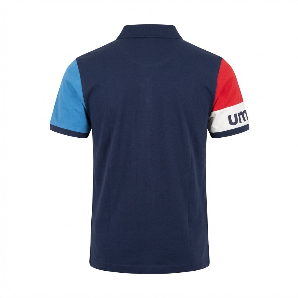 POLOS UMBRO ORIGINAL HOMME BLEU COTON 4