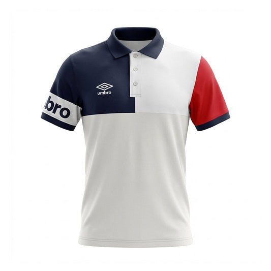 POLOS UMBRO ORIGINAL HOMME BLANC COTON 2