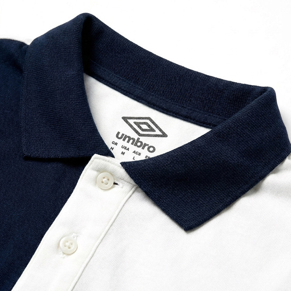 POLOS UMBRO ORIGINAL HOMME BLANC COTON 2