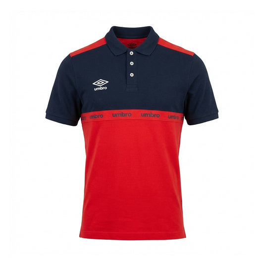 POLOS UMBRO ORIGINAL HOMME ROUGE COTON 2