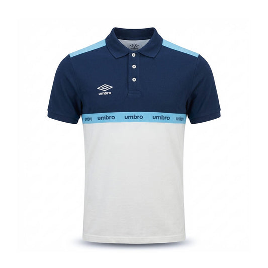 POLOS UMBRO ORIGINAL HOMME BLEU COTON 3