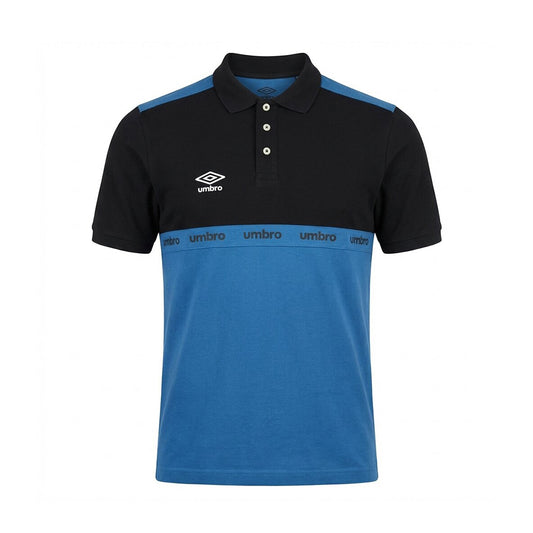POLOS UMBRO ORIGINAL HOMME BLEU COTON 2