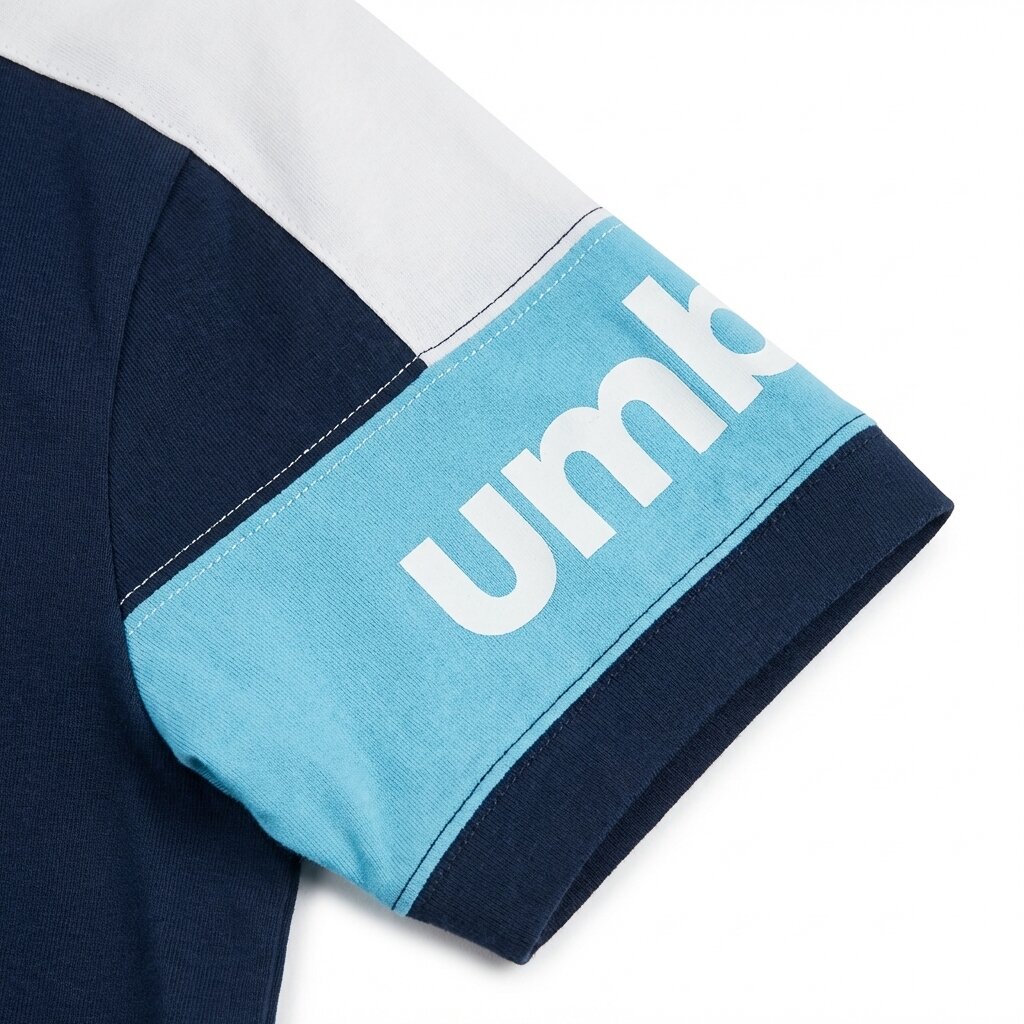 POLOS UMBRO ORIGINAL HOMME BLEU COTON 1