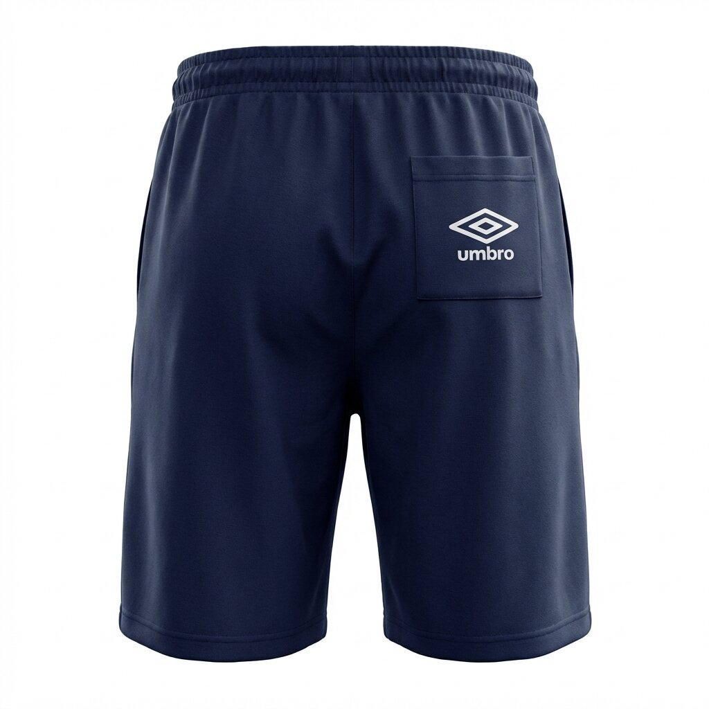 SHORT UMBRO COTON BLEU|