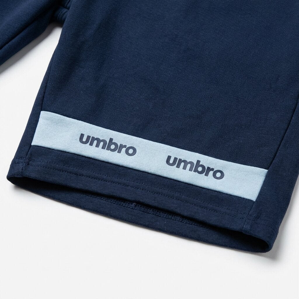 SHORT UMBRO COTON BLEU|