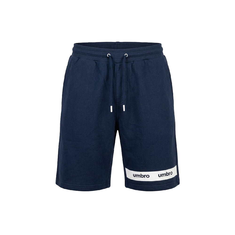 SHORT UMBRO COTON BLEU | BLANC