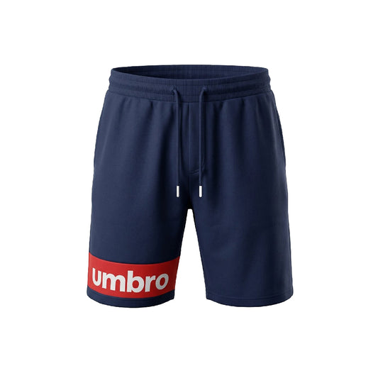 SHORT UMBRO COTON BLEU | ROUGE