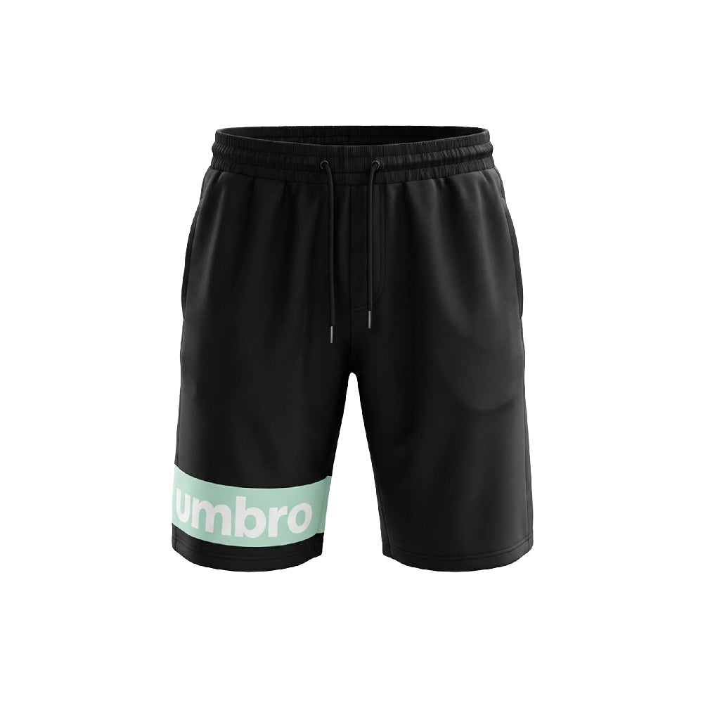 SHORT UMBRO COTON NOIR | VERT
