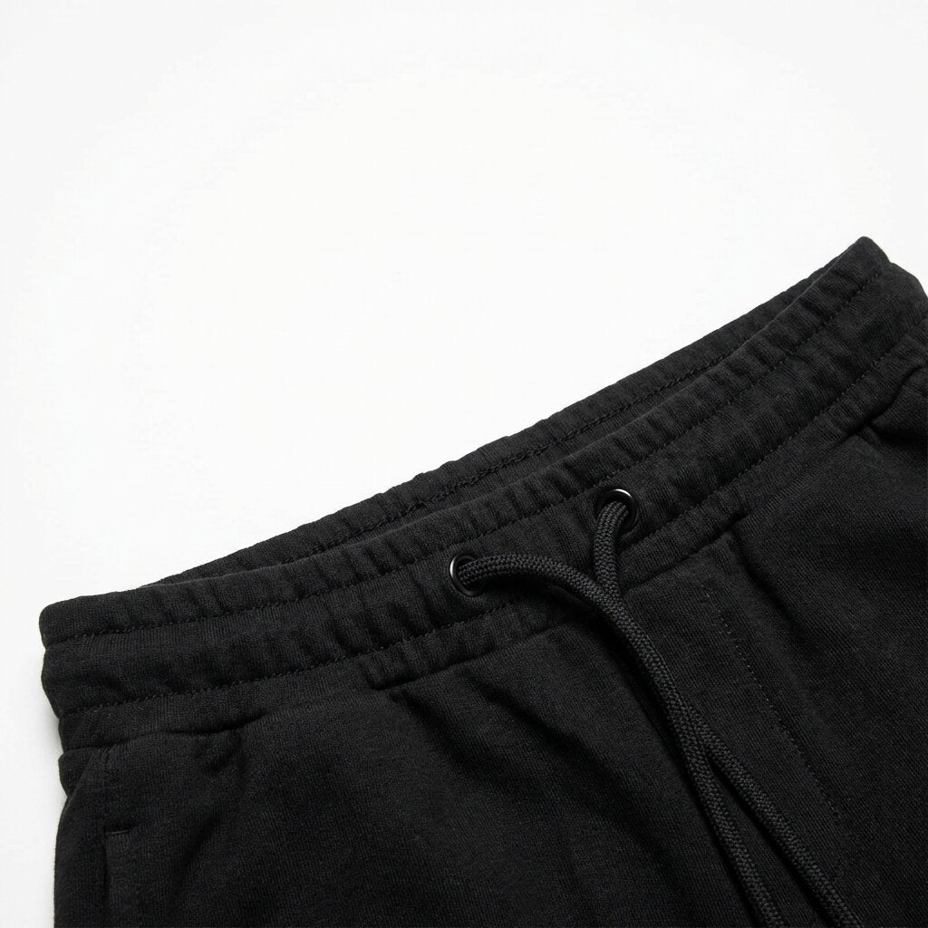 SHORT UMBRO COTON NOIR | Rouge