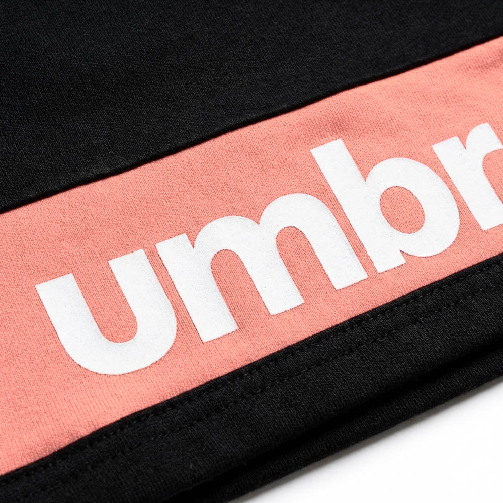 SHORT UMBRO COTON SAUMON | NOIR