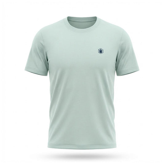 LUMBERJACK TEE MINI LOGO BLUE