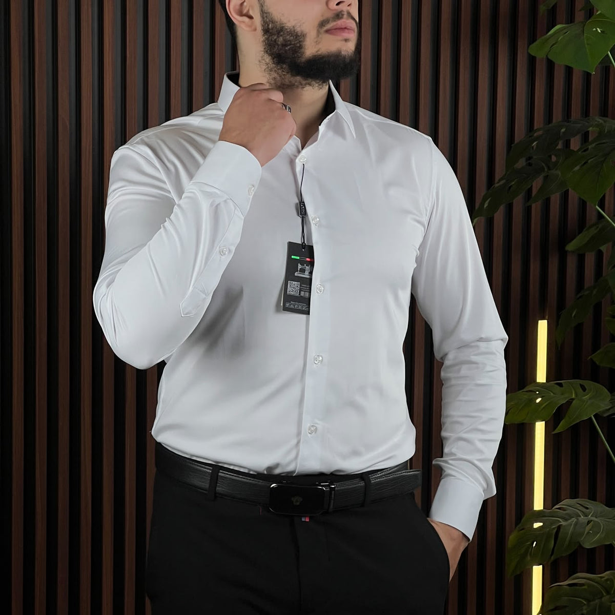 Chemise David Louis lycra