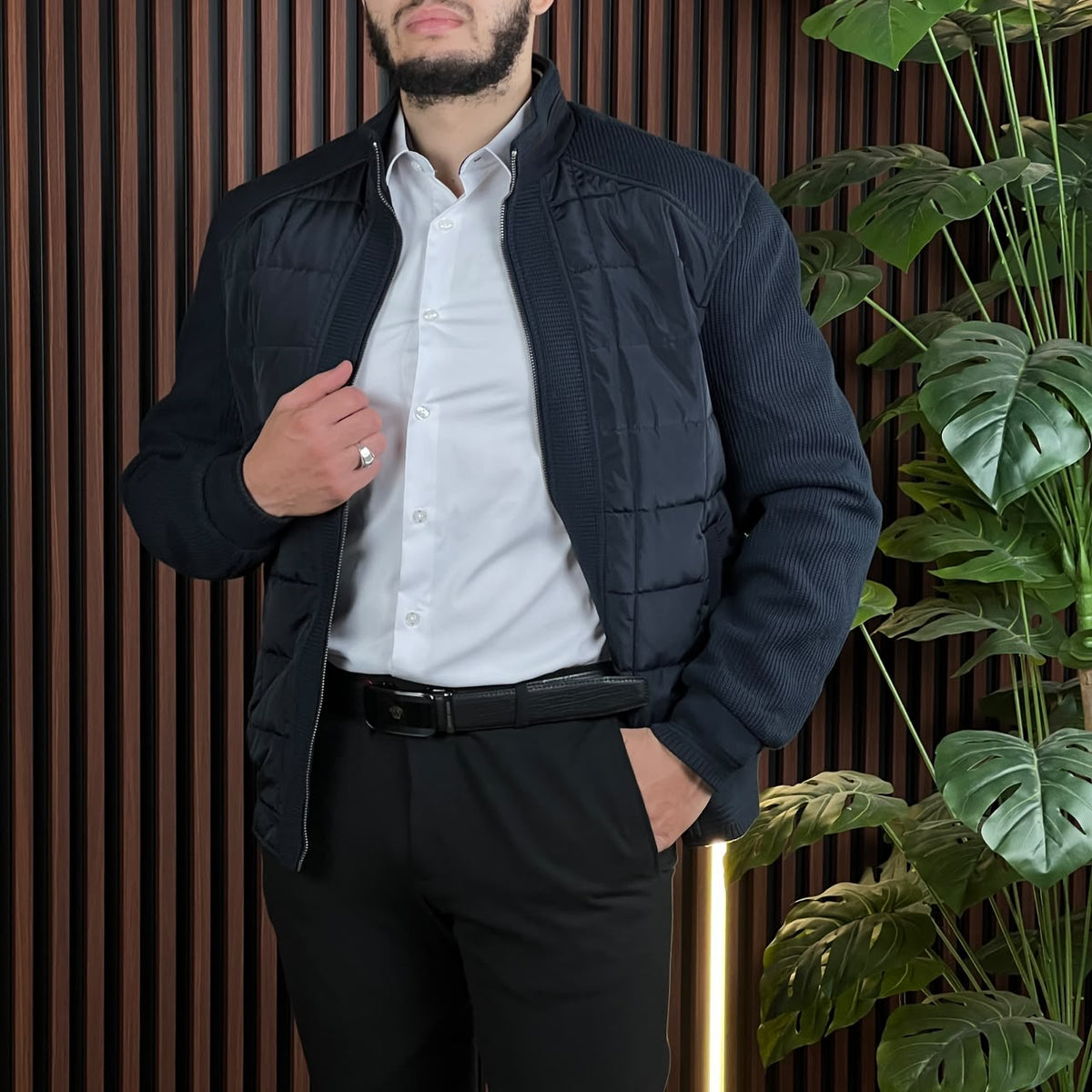 Veste DAVID LOUIS Deux Tons BLEU NUIT