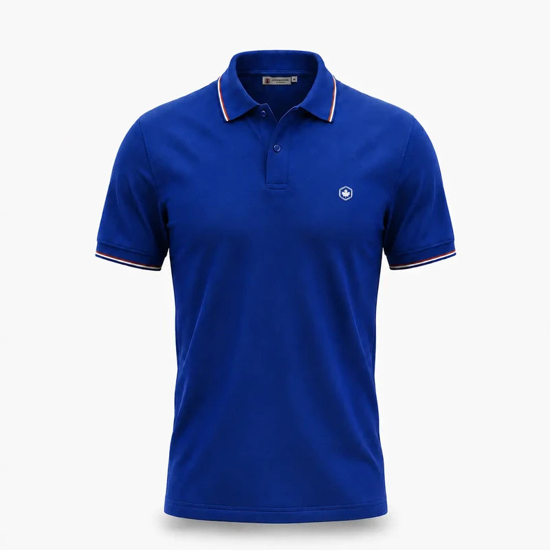 LUMBERJACK POLO SELECT MINI LOGO NEW BLUE